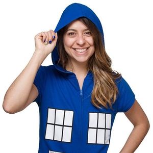 NEW Think Geek Doctor Who TARDIS Romper